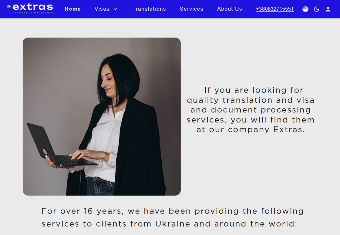 Extras: Translation and Visa Services